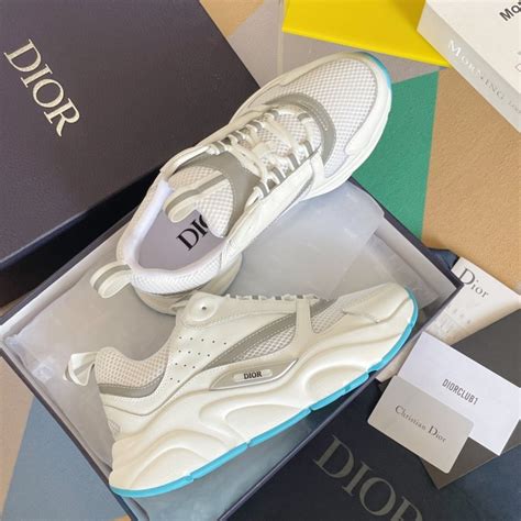 dior b22 reflective white|dior b22 white silver blue.